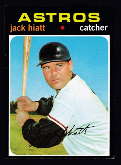 1971 Topps #371 Jack Hiatt EX