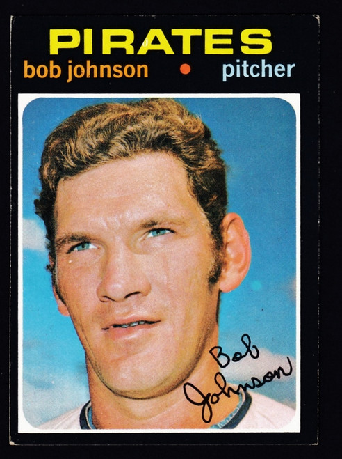 1971 Topps #365 Bob Johnson VG