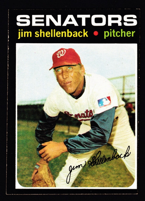 1971 Topps #351 Jim Shellenback VGEX