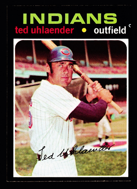 1971 Topps #347 Ted Uhlaender EXMT