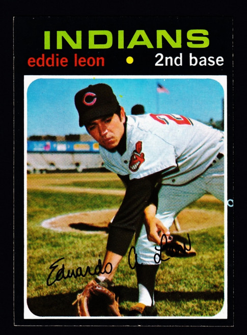 1971 Topps #252 Eddie Leon EXMT
