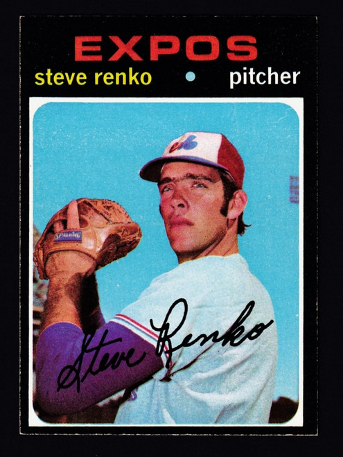 1971 Topps #209 Steve Renko EX