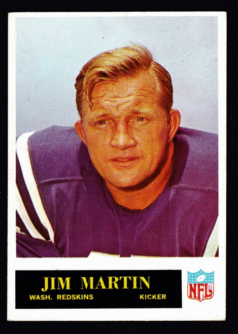 1965 Philadelphia #190 Jim Martin EX-