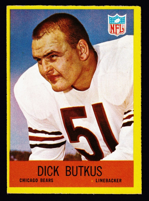 1967 Philadelphia #028 Dick Butkus EX B