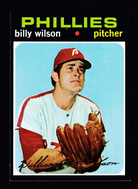 1971 Topps #192 Billy Wilson EXMT