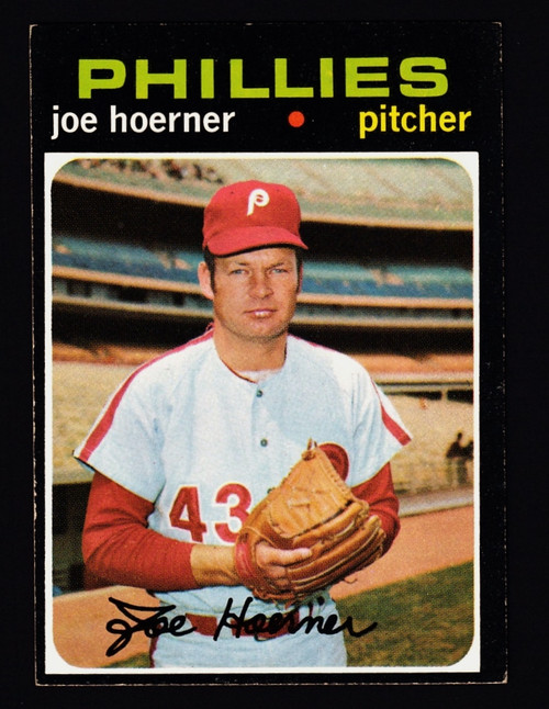 1971 Topps #166 Joe Hoerner EX-