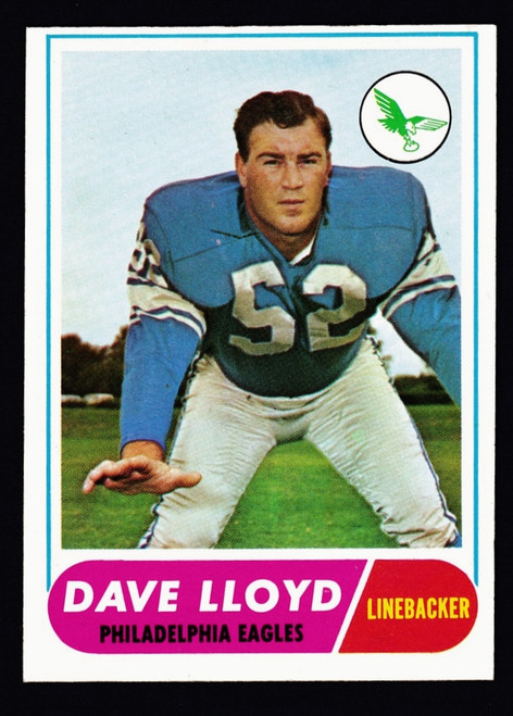 1968 Topps #084 Dave Lloyd EX