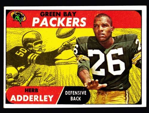 1968 Topps #131 Herb Adderley VGEX