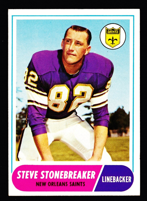 1968 Topps #108 Steve Stonebreaker RC EX