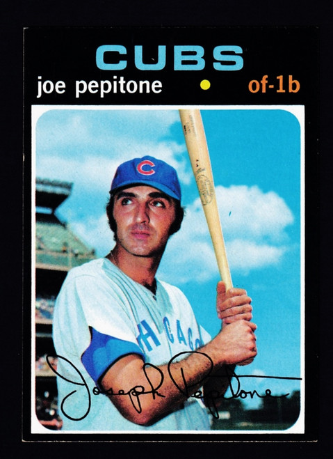 1971 Topps #090 Joe Pepitone EX