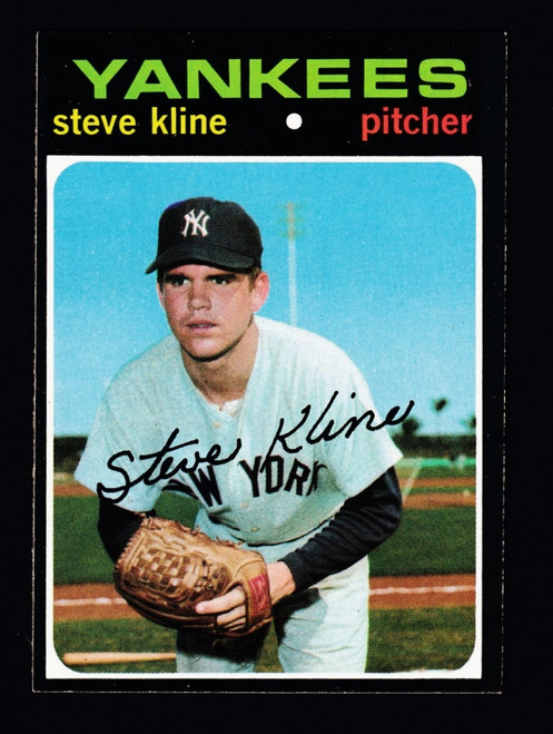 1971 Topps #051 Steve Kline RC EXMT