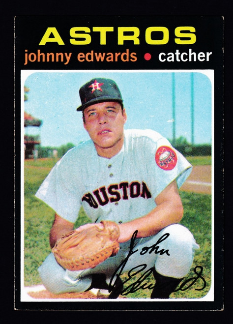 1971 Topps #044 Johnny Edwards EX