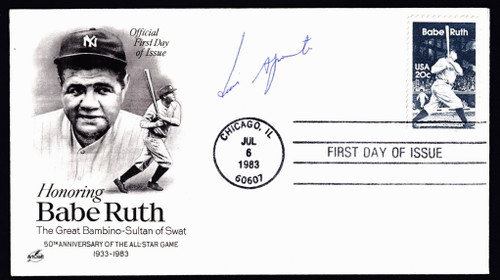 Luis Apote Signed 6.5" X 3.75" First Day Cover