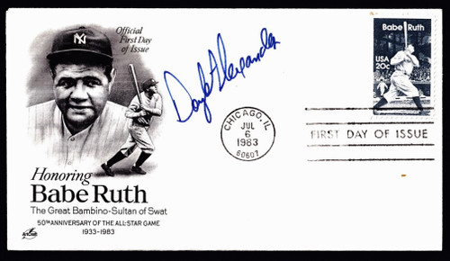 Doyle Alexander Signed 6.5" X 3.75" First Day Cover