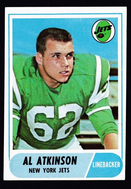 1968 Topps #195 Al Atkinson RC EX