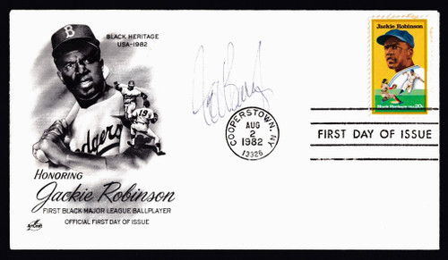 Jeff Burroughs Signed 6.5" X 3.75" First Day Cover