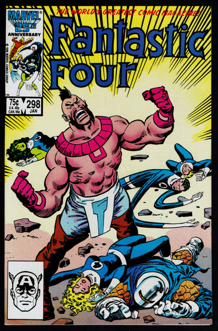 1986 Marvel Fantastic Four #298 NM