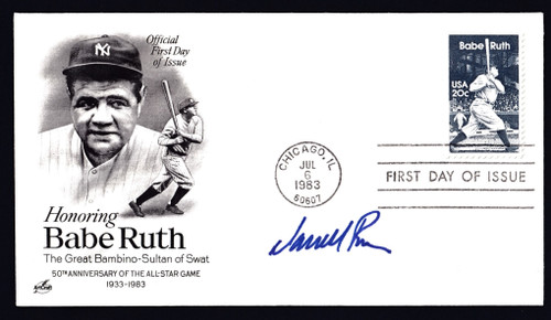 Darrell Brown Signed 6.5" X 3.75" First Day Cover