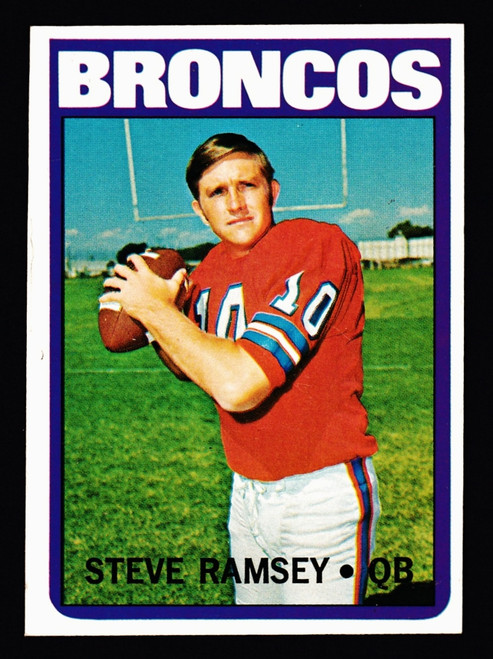 1972 Topps #074 Steve Ramsey RC EX-
