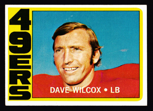 1972 Topps #069 Dave Wilcox EX