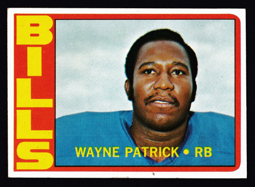 1972 Topps #057 Wayne Patrick RC EX