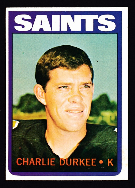 1972 Topps #034 Charlie Durkee EX