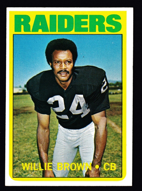 1972 Topps #028 Willie Brown EX