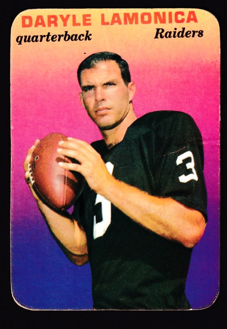 1970 Topps Super Glossy #31 Daryle Lamonica GD