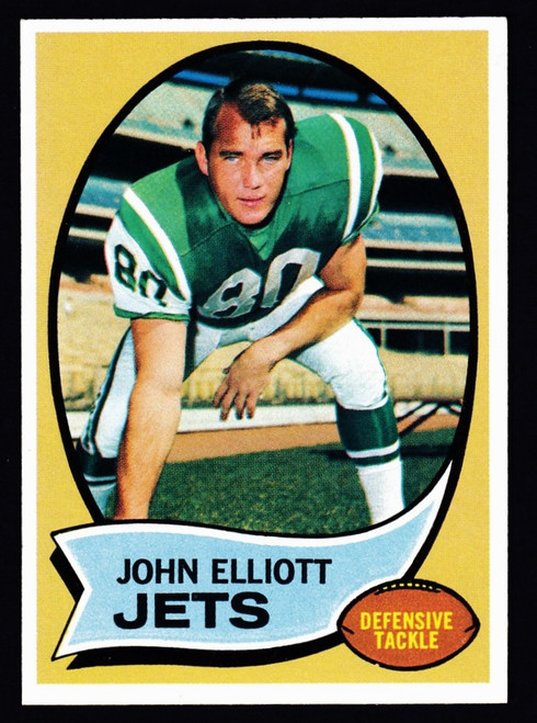 1970 Topps #054 John Elliott RC NM+