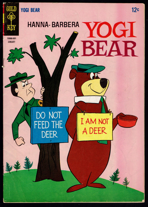 1966 Gold Key Yogi Bear #23 VG