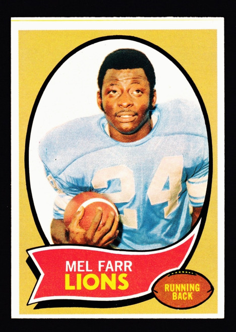 1970 Topps #052 Mel Farr RC EXMT