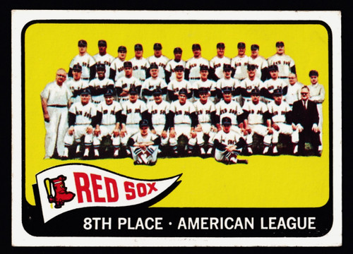 1965 Topps #403 Boston Red Sox Team VG