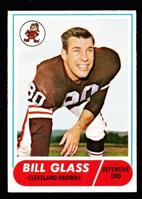 1968 Topps #154 Bill Glass EX+