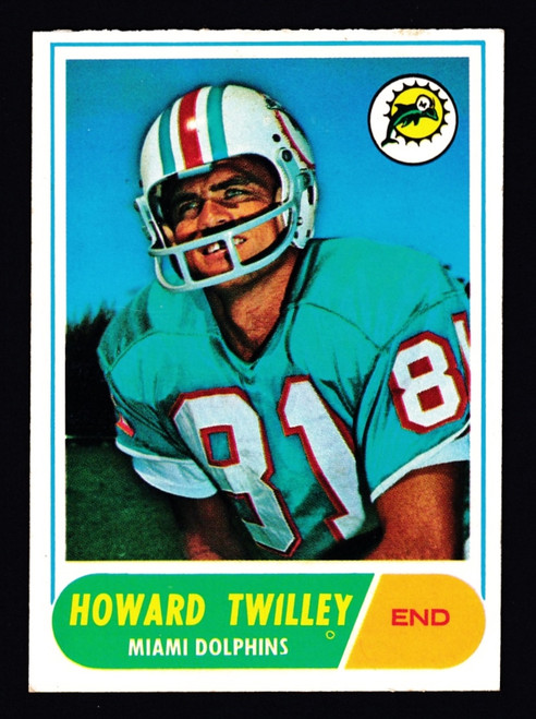 1968 Topps #039 Howard Twilley RC EX
