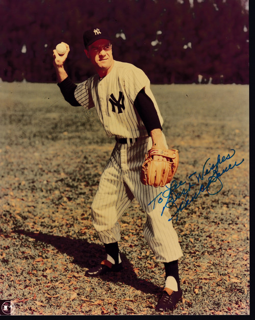 Hank Bauer Signed 8" X 10" Glossy Photo