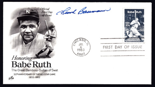 Frank Baumann Signed 6.5" X 3.75" First Day Cover