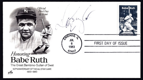 Don Baylor Signed 6.5" X 3.75" First Day Cover