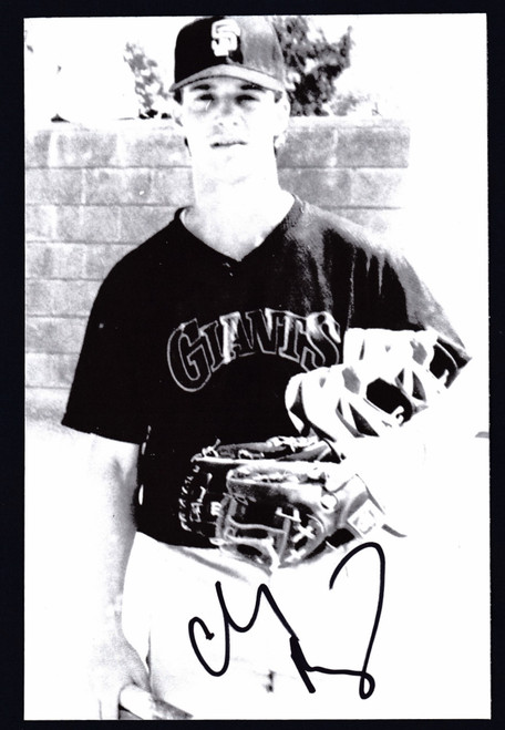 Clay Bellinger Signed 4" X 6" Photo