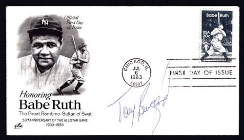 Tony Bernazard Signed 6.5" X 3.75" First Day Cover