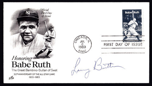 Larry Bittner Signed 6.5" X 3.75" First Day Cover