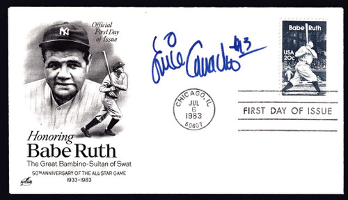 Ernie Camacho Signed 6.5" X 3.75" First Day Cover