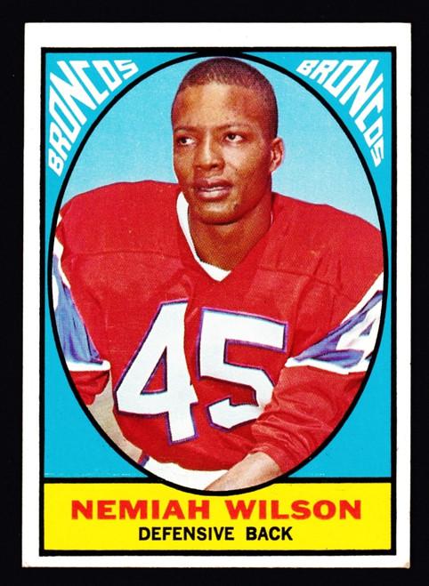 1967 Topps #030 Nemiah Wilson RC VGEX