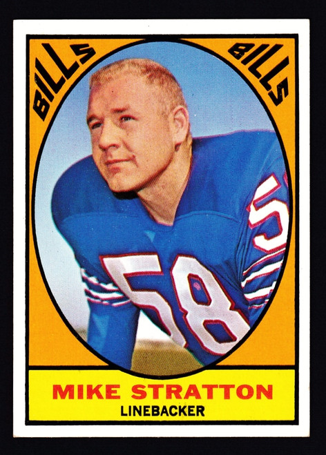 1967 Topps #029 Mike Stratton EX