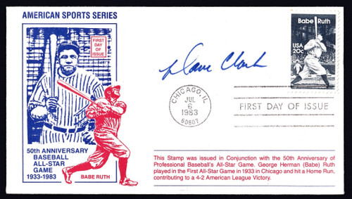 Dave Clark Signed 6.5" X 3.75" First Day Cover