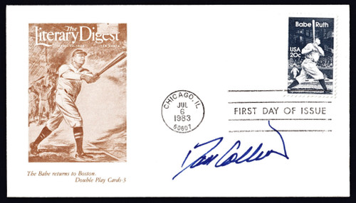 Dave Collins Signed 6.5" X 3.75" First Day Cover B