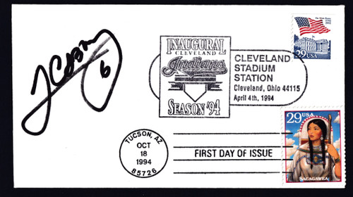 Jacob Cruz Signed 6.5" X 3.75" First Day Cover