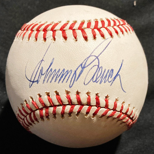 Johnny Bench Signed NL Baseball Becket Cert #BC89114