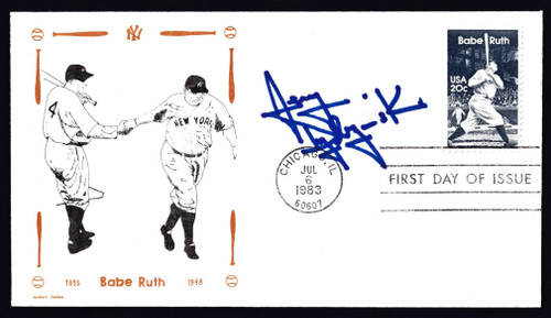 Jerry Dybinski Signed 6.5" X 3.75" First Day Cover