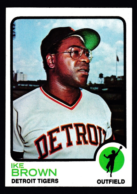 1973 Topps #633 Ike Brown EX-