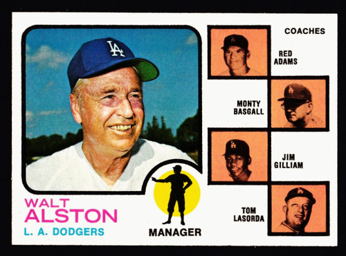 1973 Topps #569 Walt Alston NMMT